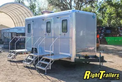 Restroom Trailers for sale in Mississippi, Florida and Wisconsin